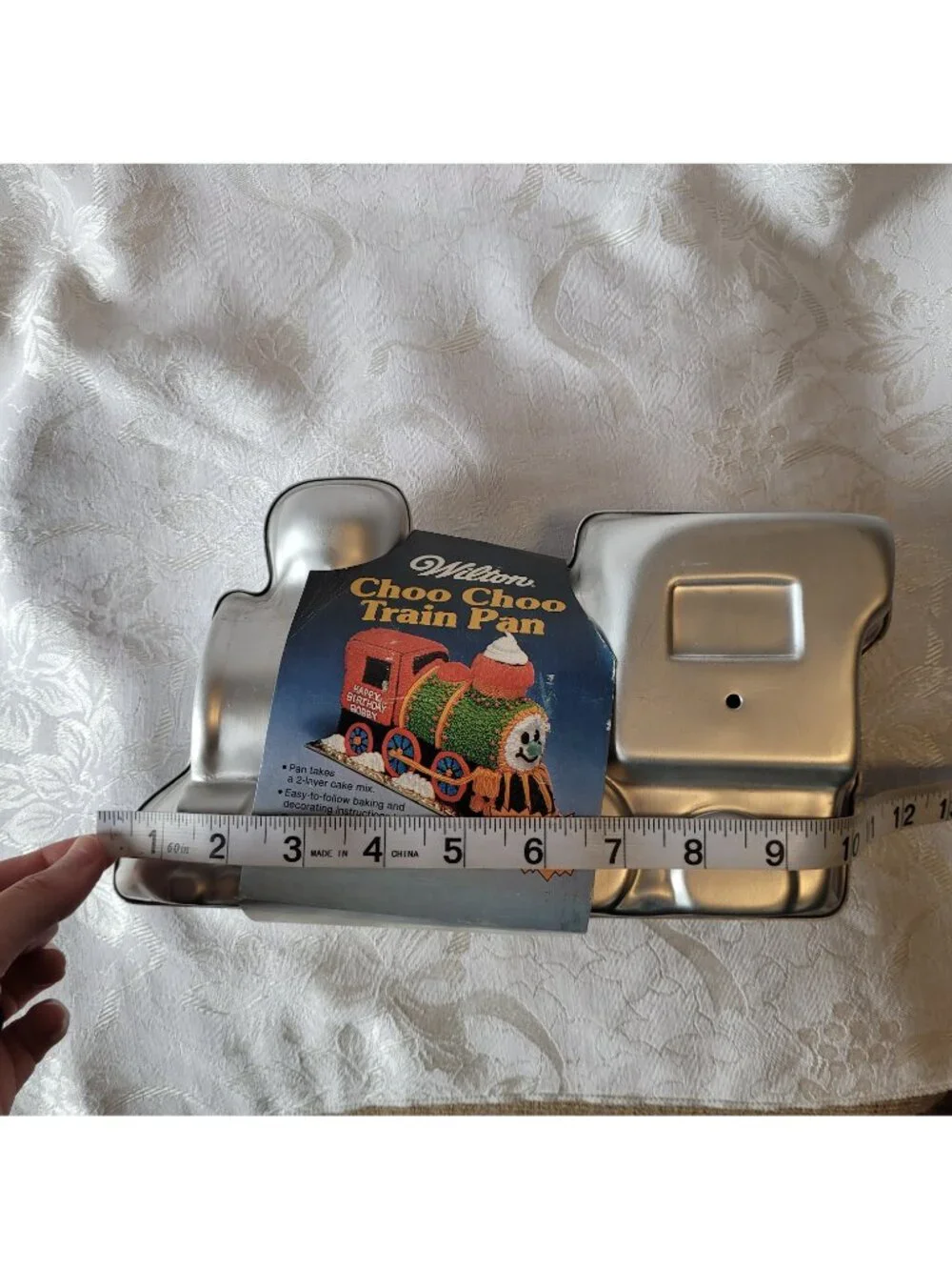 Vintage Wilton 3D Stand Up Choo Choo Train Cake pan New 90s